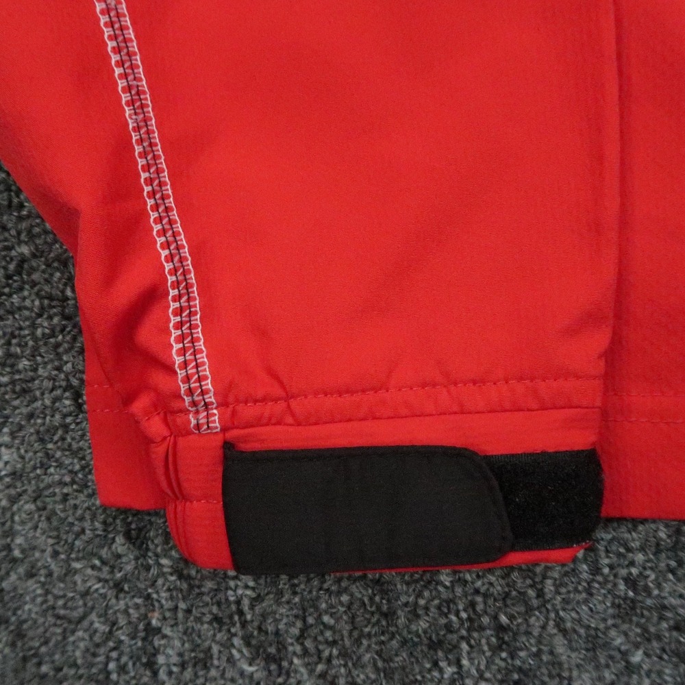 FootJoy Pullover Men XL Red Windshirt Half Zip Pockets Athletic Golf Windbreaker - Picture 7 of 11